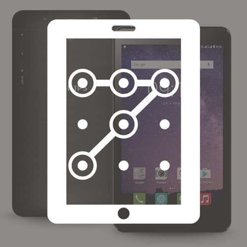 Сброс графического ключа в планшете Philips TLE722G